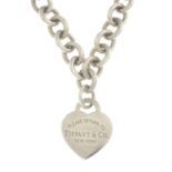 A 'return to Tiffany' necklace and bracelet,