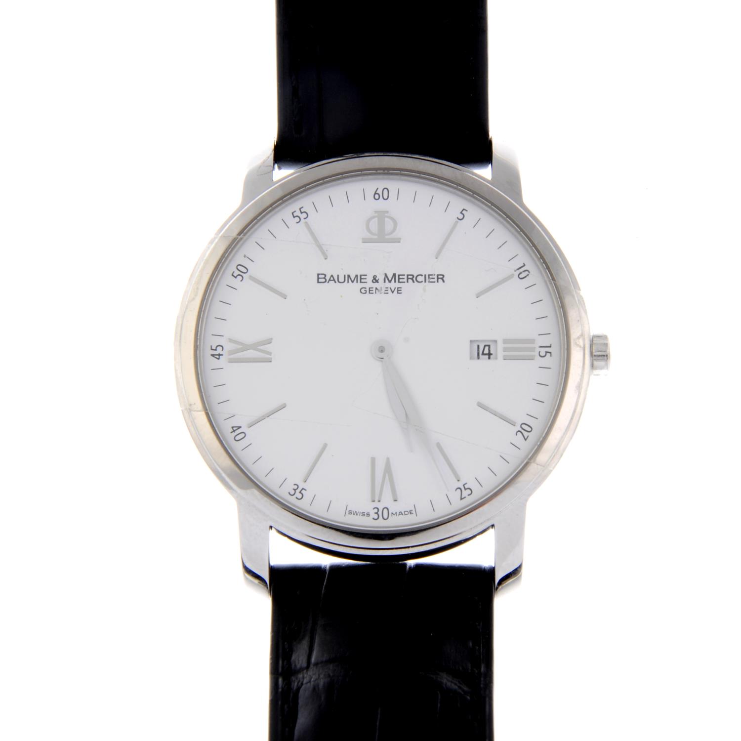 BAUME & MERCIER - a lady's Hampton bracelet watch. - Image 3 of 5