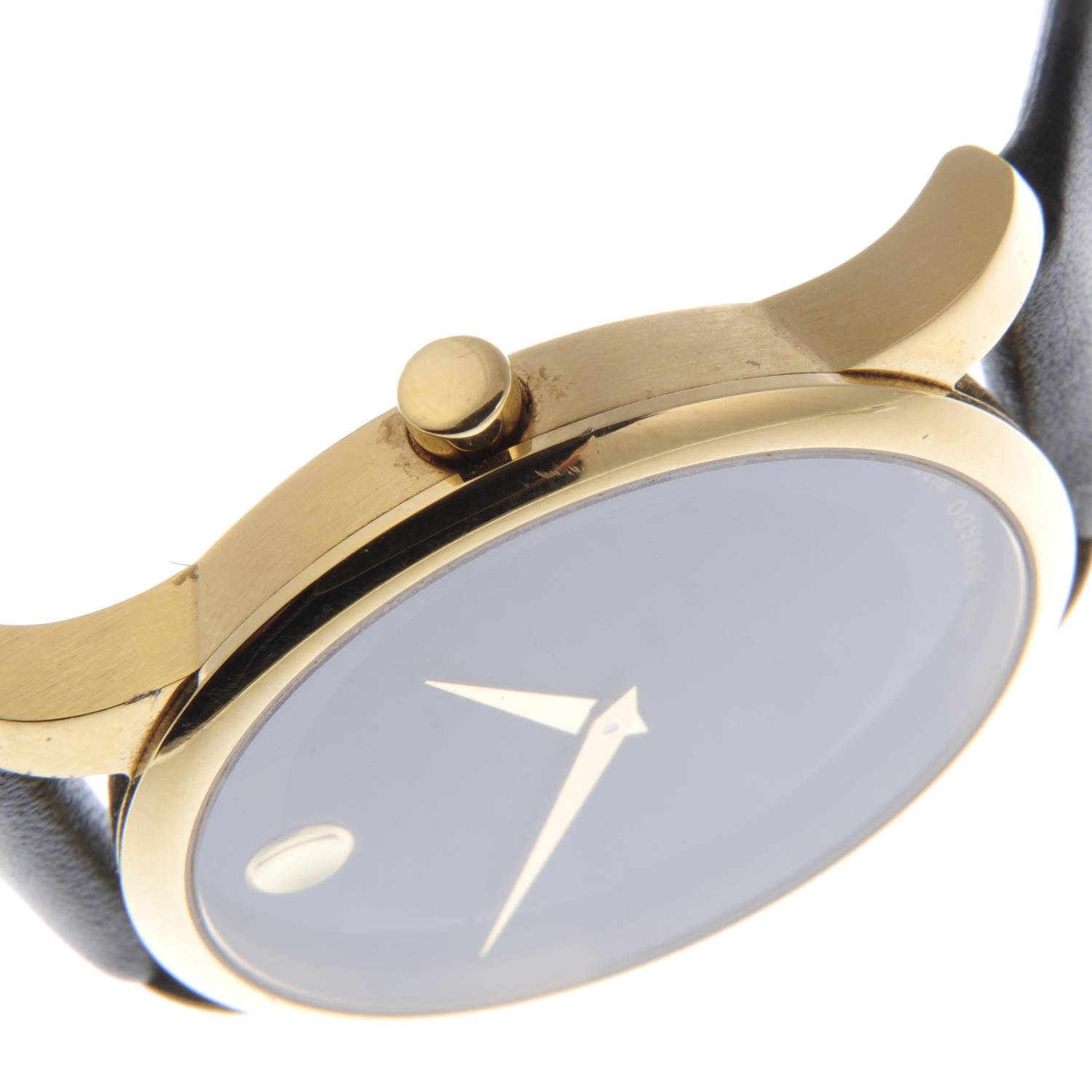 MOVADO - a gentleman's Museum wrist watch. - Image 4 of 6