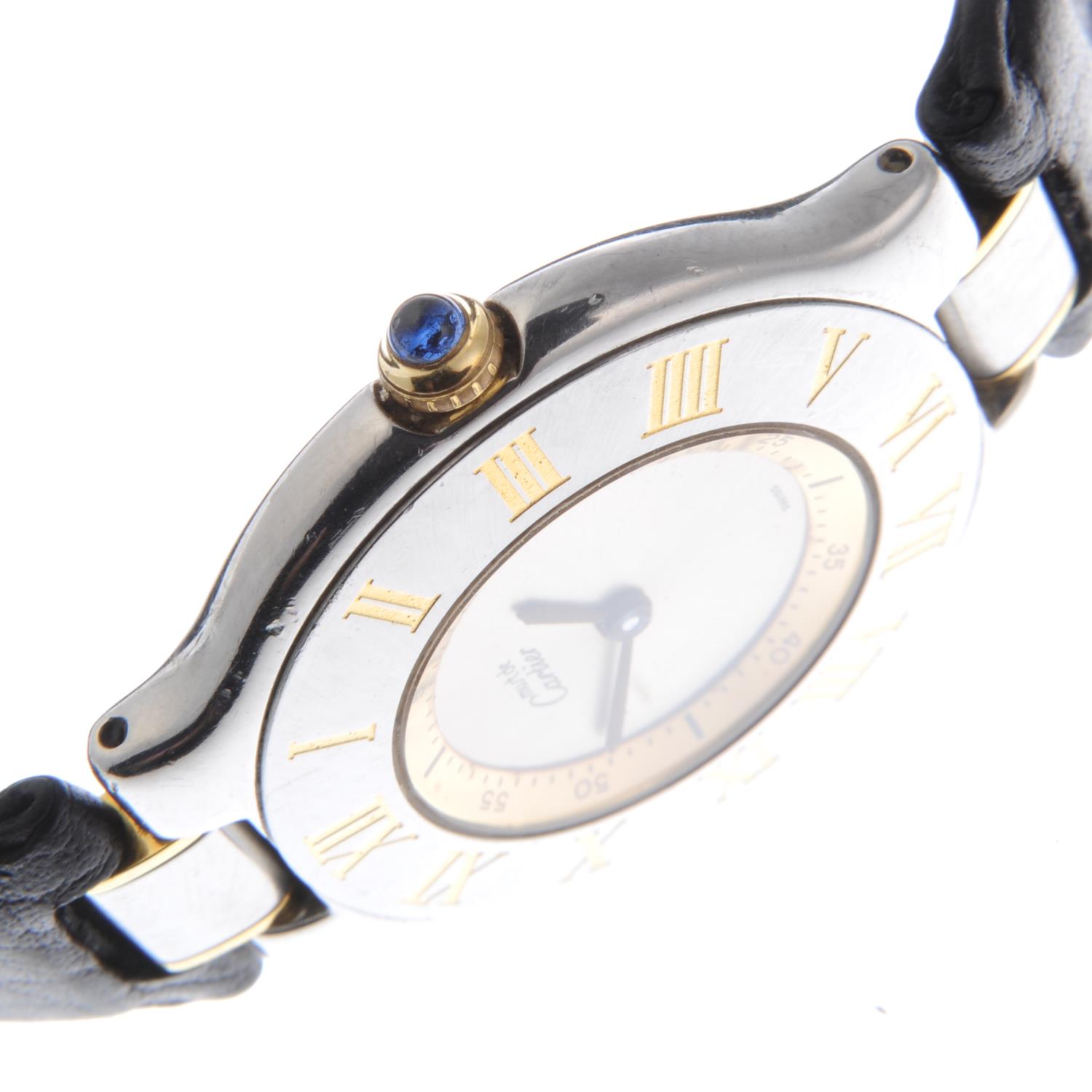 CARTIER - a Must De Cartier 21 wrist watch. - Image 4 of 4