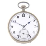 An open face pocket watch by Zenith.