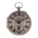 An open face pocket watch by J.Forrest.