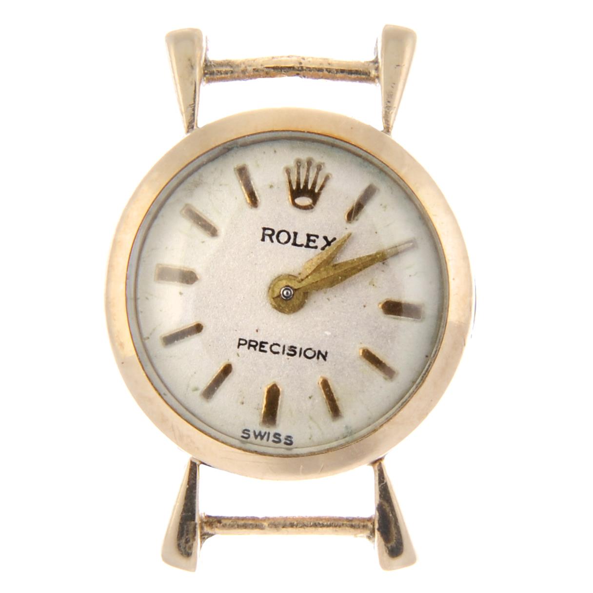 ROLEX - a lady's watch head.
