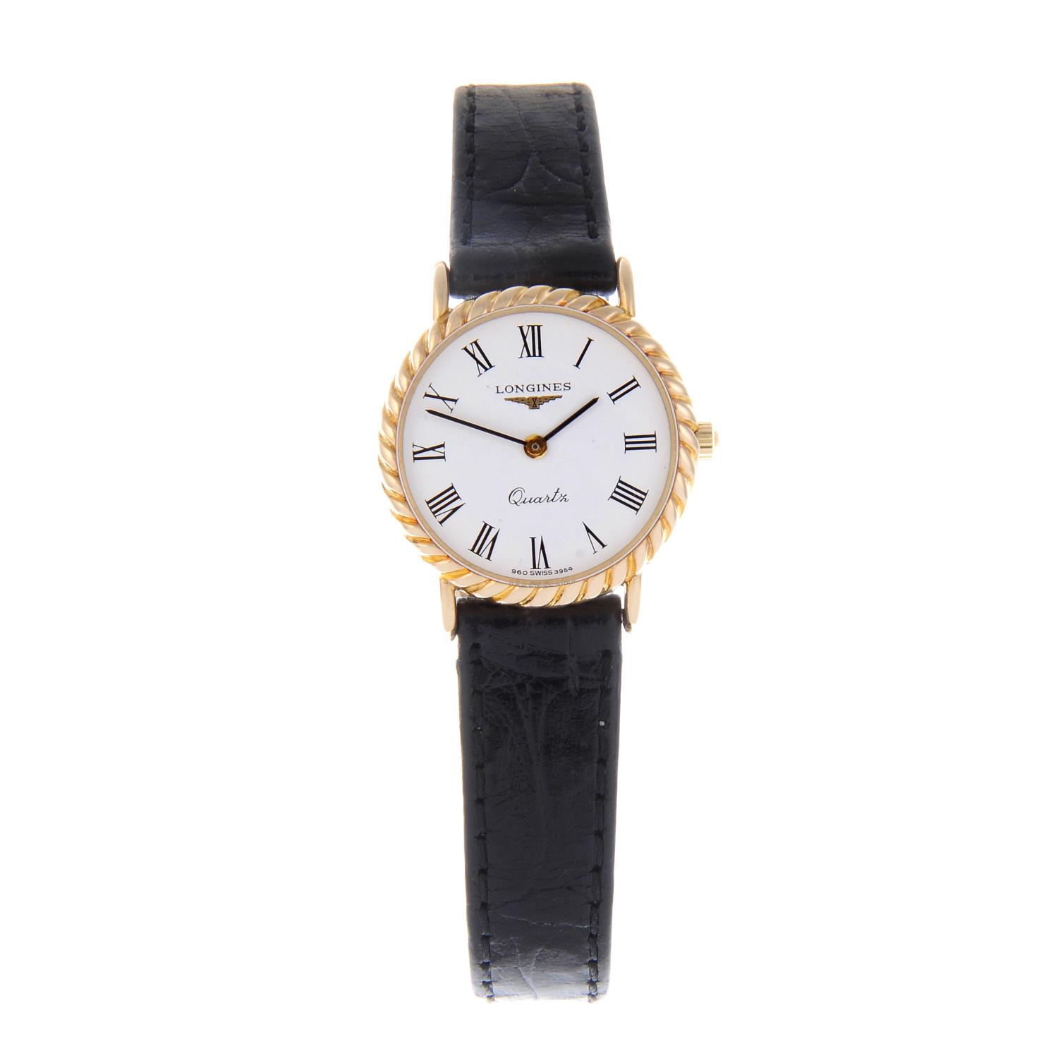 LONGINES - a lady's wrist watch.