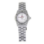 TAG HEUER - a lady's 2000 Series bracelet watch.