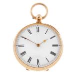 An open face pocket watch by Waltham.