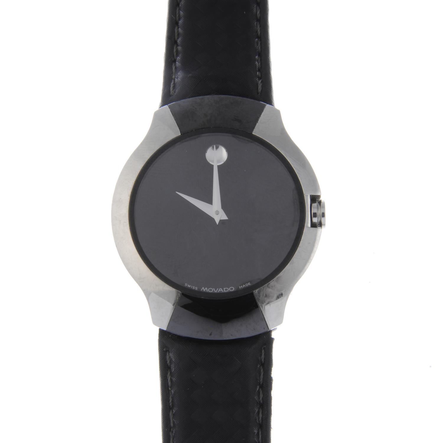 MOVADO - a gentleman's Museum wrist watch. - Image 5 of 6
