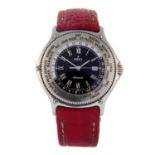 EBEL - a gentleman's Voyager GMT wrist watch.