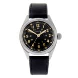 HAMILTON - a military issue wrist watch.