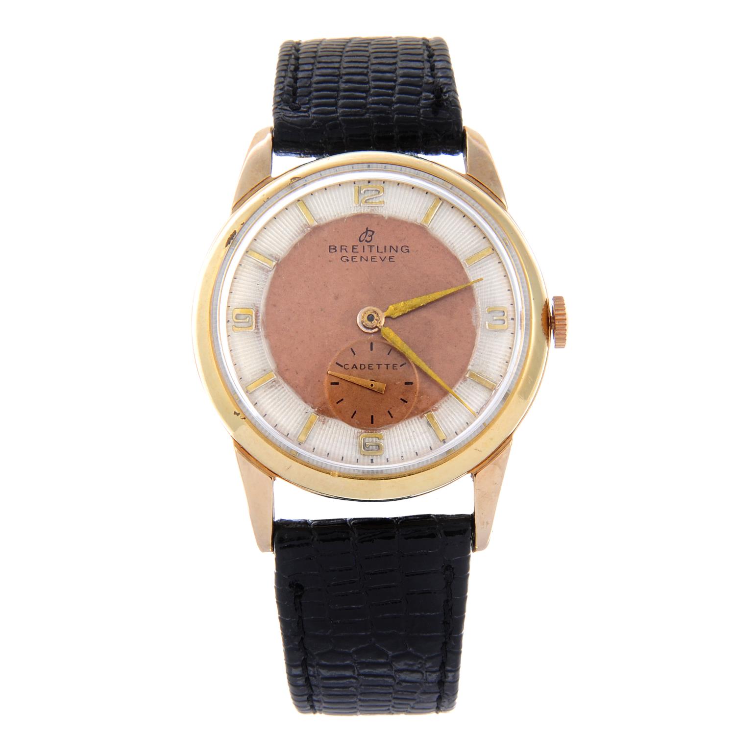 BREITLING - a gentleman's Cadette wrist watch.