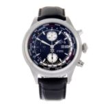 BALL - a gentleman's Trainmaster Worldtime chronograph wrist watch.