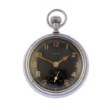 An open face pocket watch by Elgin.