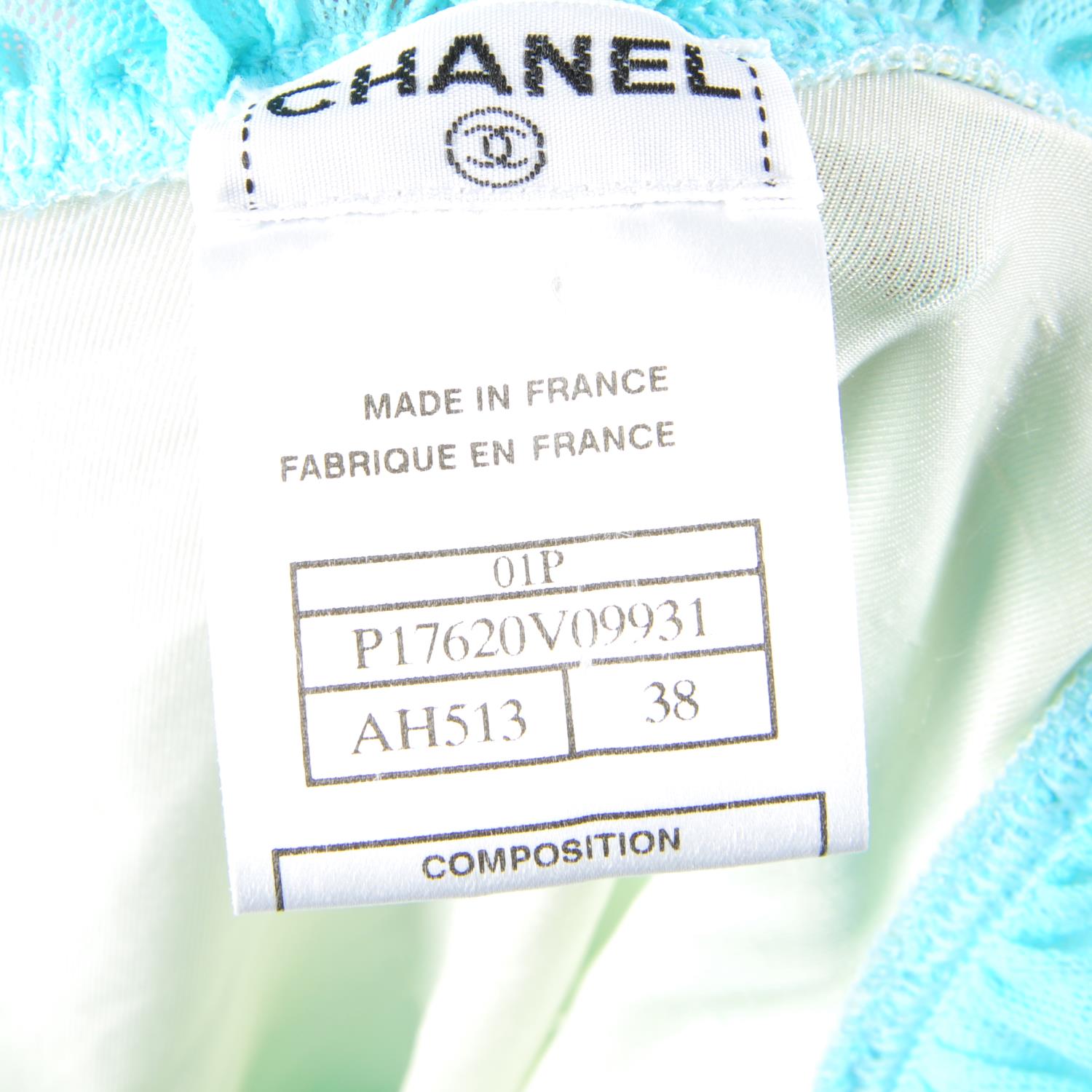 CHANEL - a bodysuit. - Image 3 of 3