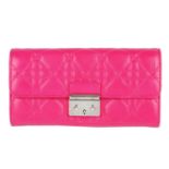 CHRISTIAN DIOR - a Cannage Miss Dior Wallet On Chain purse.