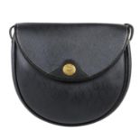 CHRISTIAN DIOR - a black vintage handbag.