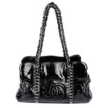 CHANEL - a Petite Luxe Ligne Tote handbag.