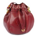 CARTIER - a Must De Cartier Tulip bucket bag.