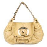 CHRISTIAN DIOR - a limited edition 001 python skin hobo handbag.