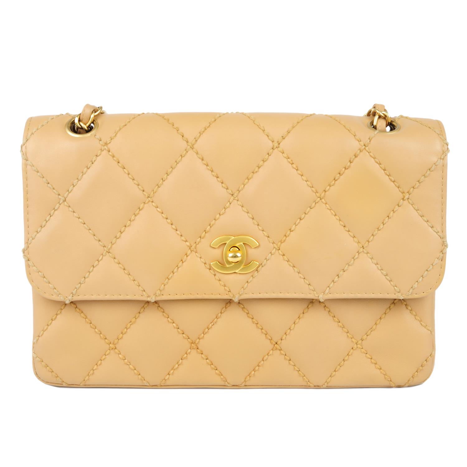 CHANEL - a Medium Single Flap handbag.