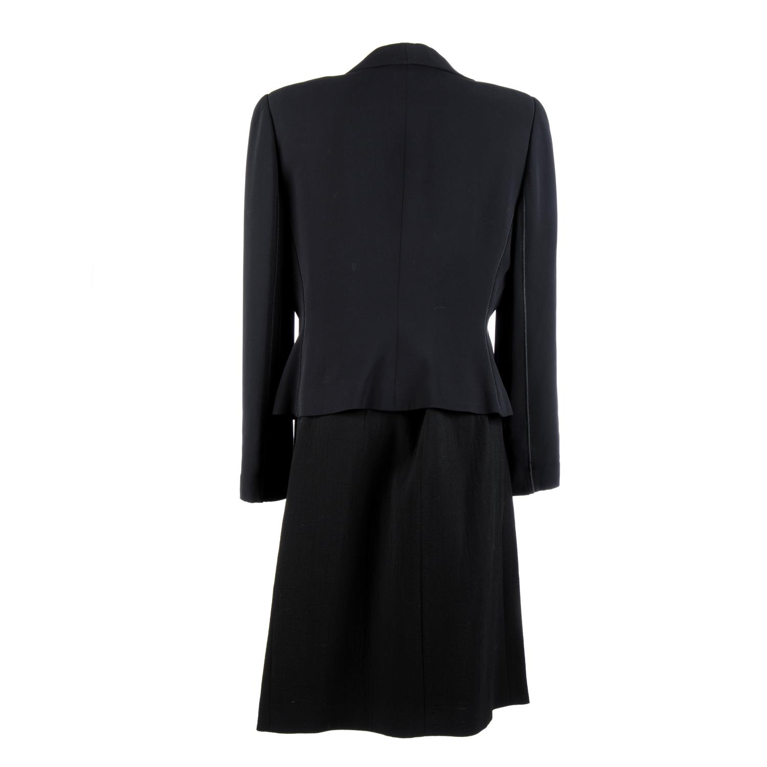 ARMANI COLLEZIONI - a jacket and pencil skirt. - Image 2 of 3