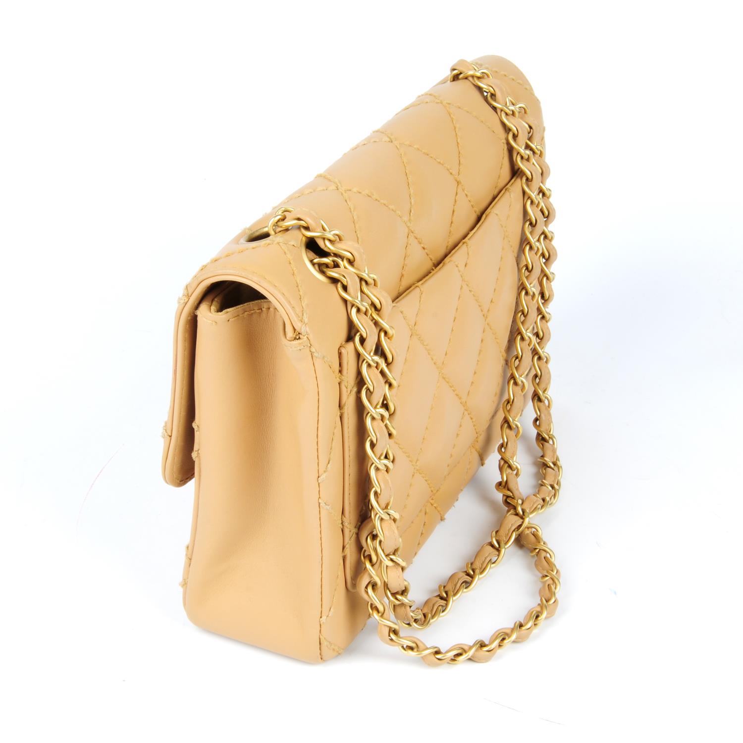 CHANEL - a Medium Single Flap handbag. - Image 3 of 4