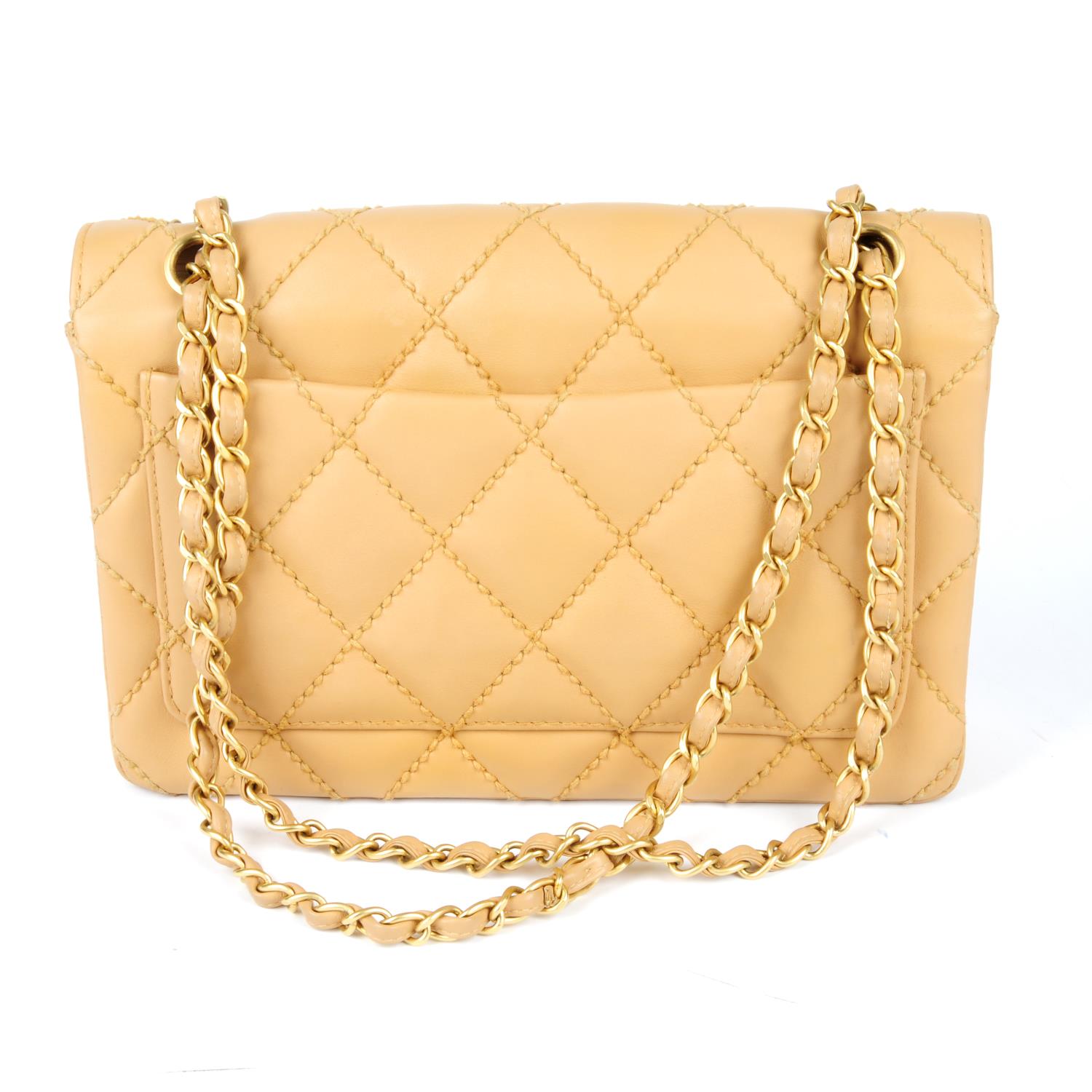 CHANEL - a Medium Single Flap handbag. - Image 2 of 4