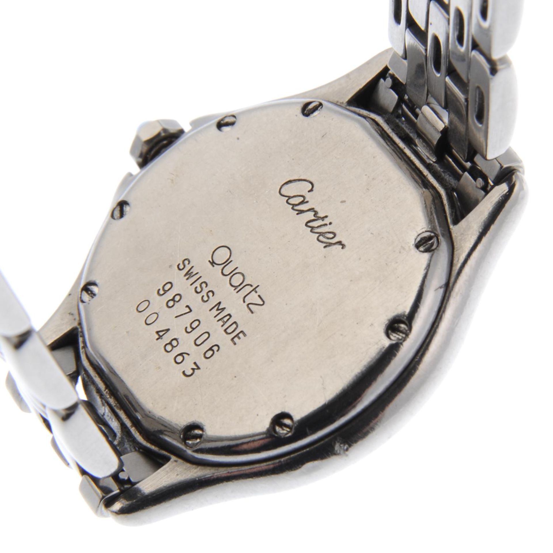 CARTIER - a lady's Cougar bracelet watch. - Image 5 of 5