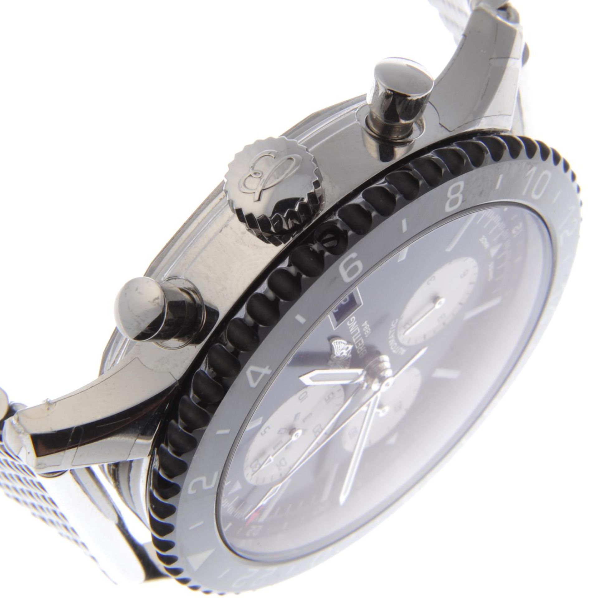 BREITLING - a gentleman's Chronoliner chronograph bracelet watch. - Image 4 of 7