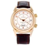 ETERNA - a gentleman's Reveil 1948 Alarm wrist watch.