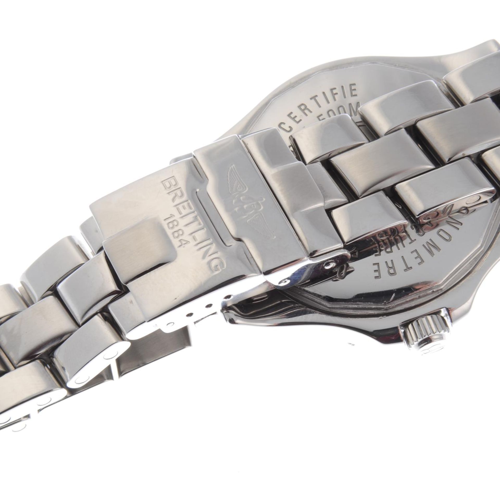 BREITLING - a gentleman's Colt GMT bracelet watch. - Image 2 of 5