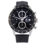 TAG HEUER - a gentleman's Carrera chronograph wrist watch.