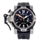 GRAHAM - a gentleman's Chronofighter chronograph wrist watch.