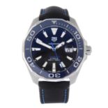 TAG HEUER - a gentleman's Aquaracer Calibre 5 wrist watch.