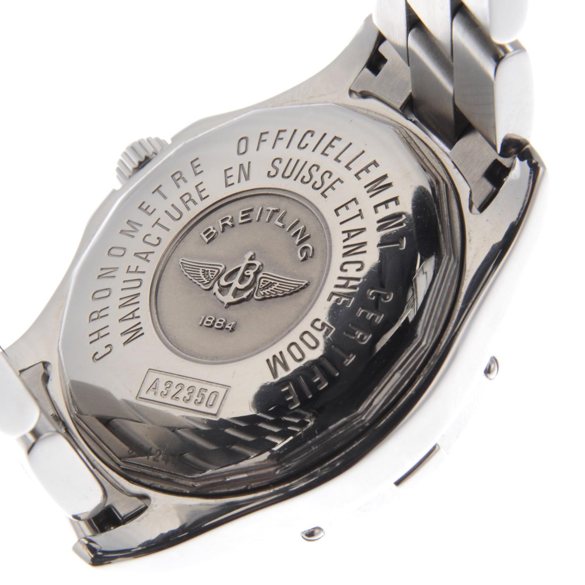 BREITLING - a gentleman's Colt GMT bracelet watch. - Image 5 of 5