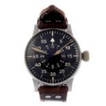 A. LANGE & SÖHNE - a WW2 German military issue pilot wrist watch.