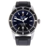 BREITLING - a gentleman's SuperOcean Heritage 46 wrist watch.