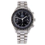 OMEGA - a gentleman's Speedmaster chronograph bracelet watch.