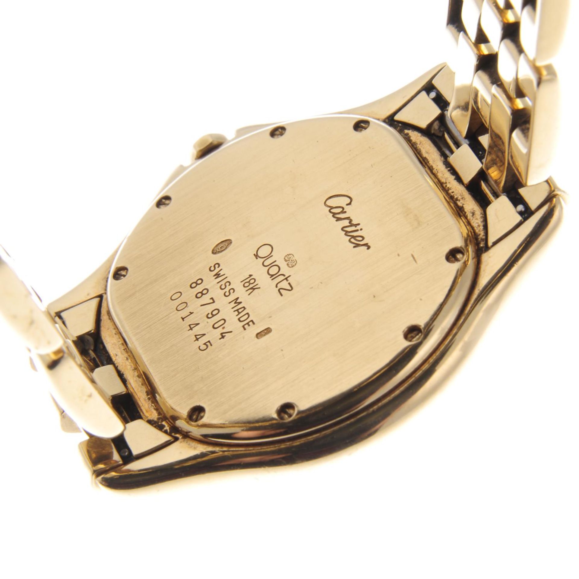 CARTIER - a gentleman's Cougar bracelet watch. - Image 5 of 5