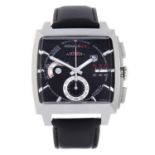 TAG HEUER - a gentleman's Monaco LS chronograph wrist watch.