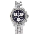 BREITLING - a gentleman's Aeromarine Colt chronograph bracelet watch.