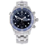 OMEGA - a gentleman's Seamaster Professional 300M chronograph bracelet watch.