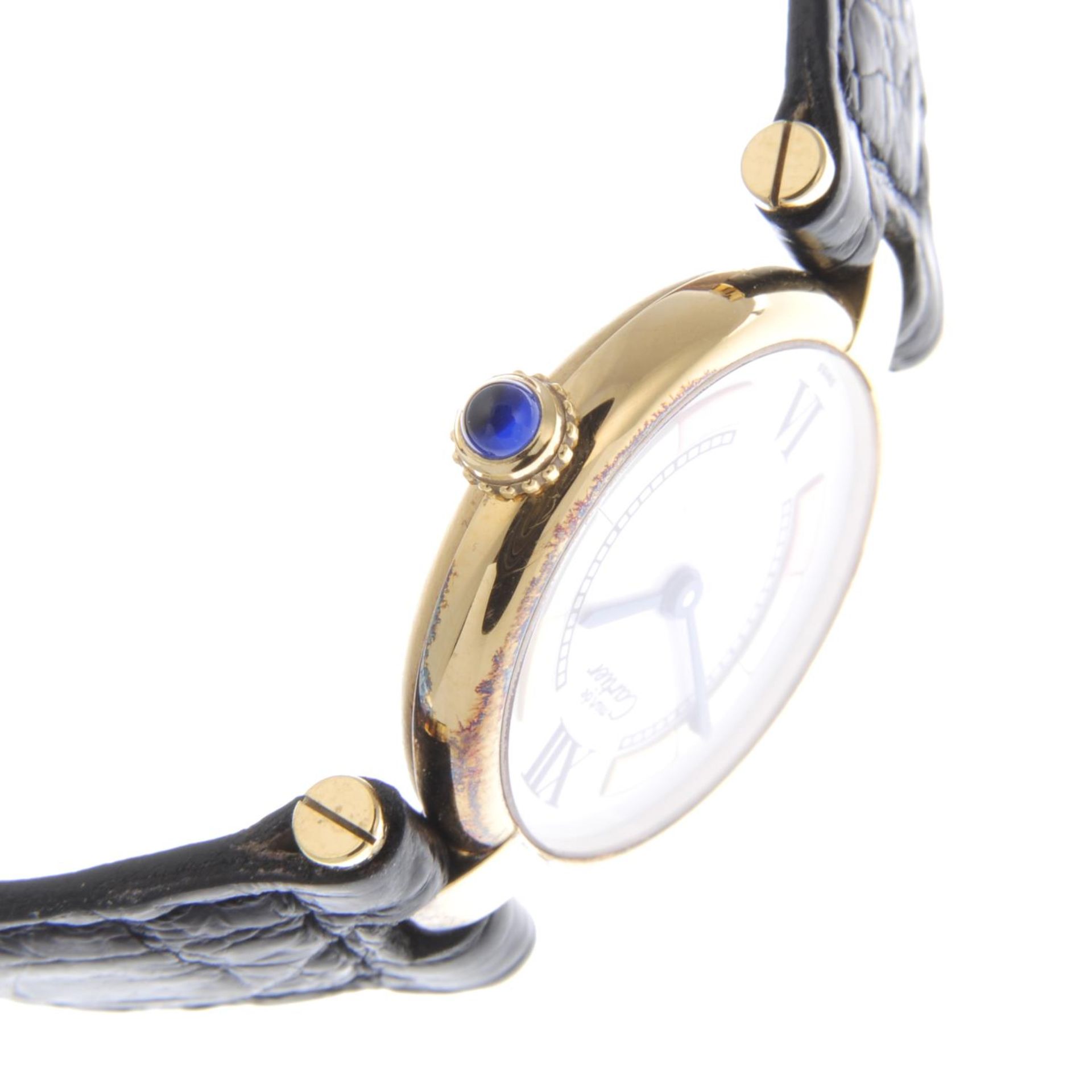 CARTIER - a lady's Must de Cartier wrist watch. - Image 5 of 7