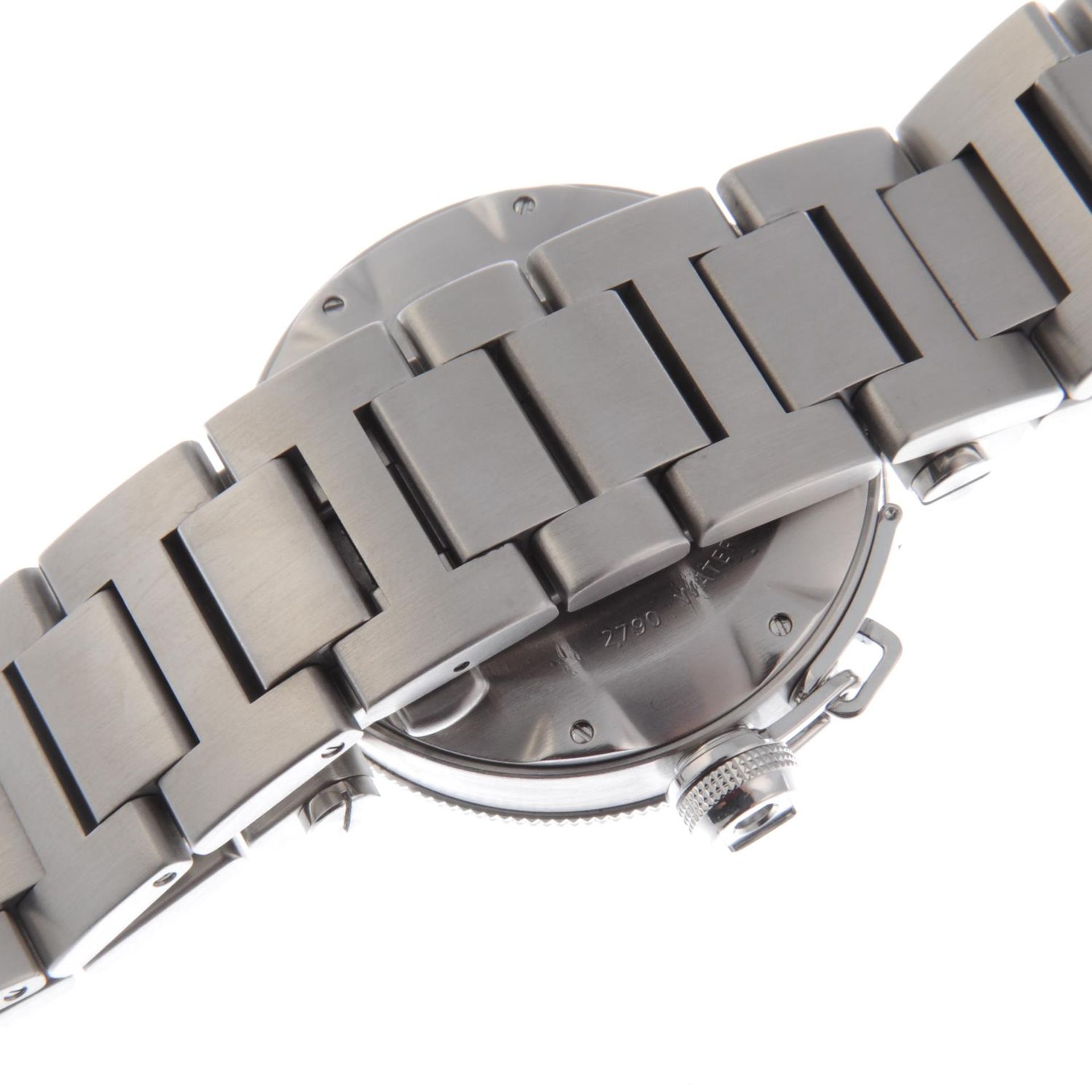 CARTIER - a gentleman's Pasha Seatimer bracelet watch. - Image 2 of 7