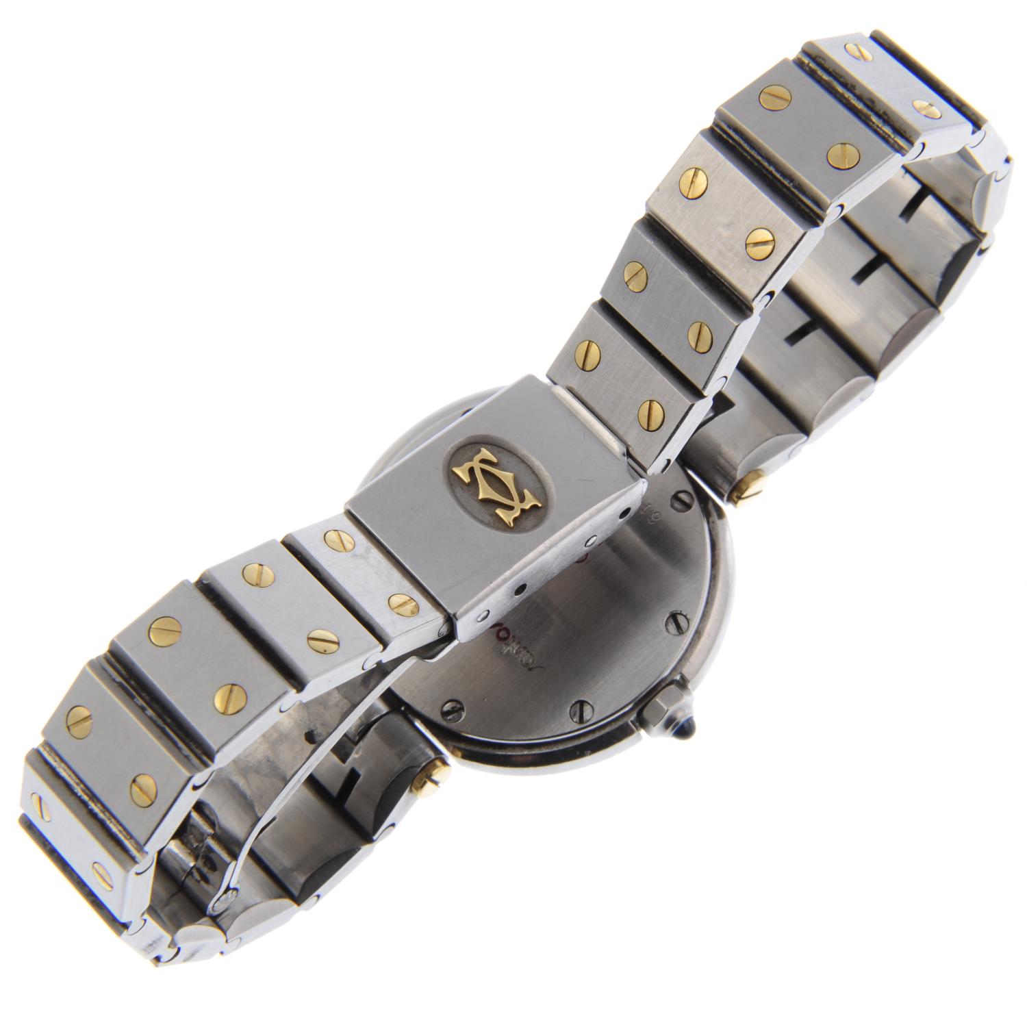 CARTIER - a Santos Ronde bracelet watch. - Image 2 of 5