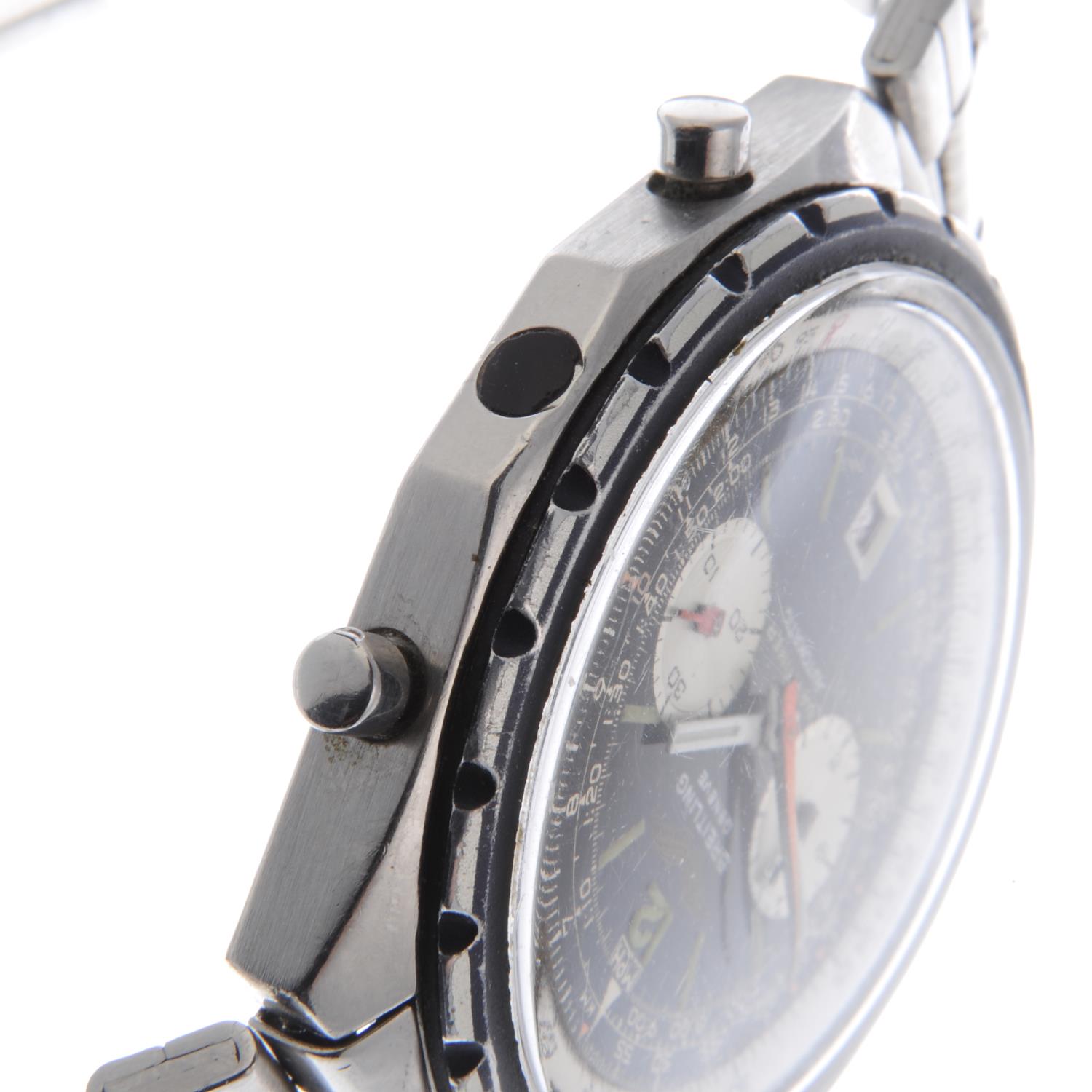 BREITLING - a gentleman's Navitimer Chrono-Matic chronograph bracelet watch. - Image 5 of 6
