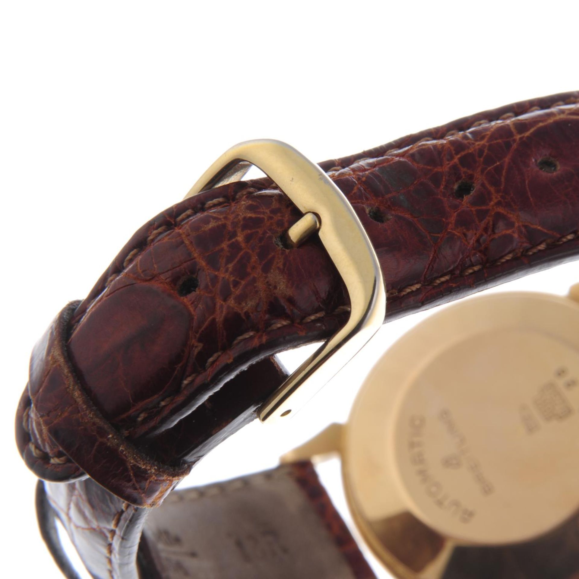 BREITLING - a gentleman's Datora triple date moonphase wrist watch. - Image 2 of 5