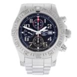 BREITLING - a gentleman's Super Avenger II chronograph bracelet watch. Circa 2015. Stainless steel