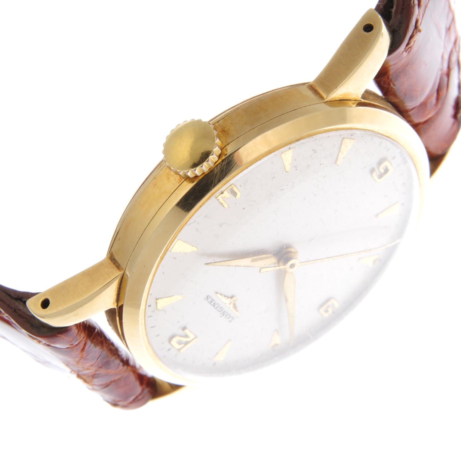 LONGINES - a gentleman's wrist watch. 18ct yellow gold case. Numbered 917943. Signed manual wind - Image 5 of 5