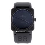 BELL & ROSS - a gentleman's BR03-94 wrist watch. Ceramic case. Numbered BR03-92-BCI - 00187.