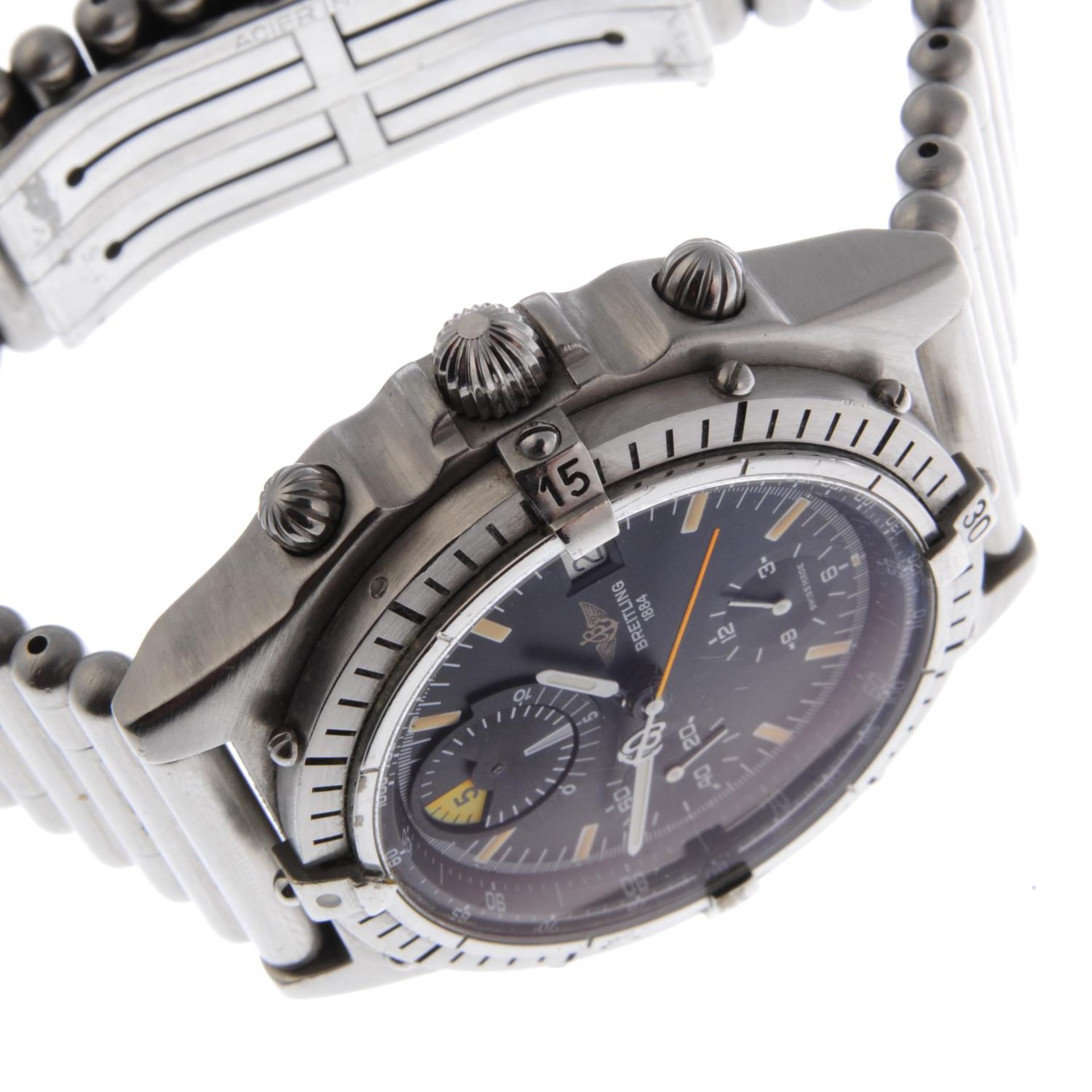 BREITLING - a gentleman's Chronomat Yachting chronograph bracelet watch. Stainless steel case with - Image 4 of 5